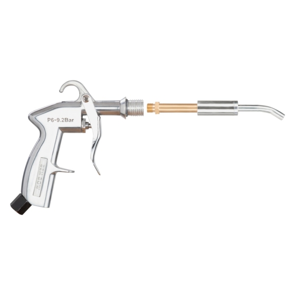 Pistol de suflat cu mecanism rotativ metalic