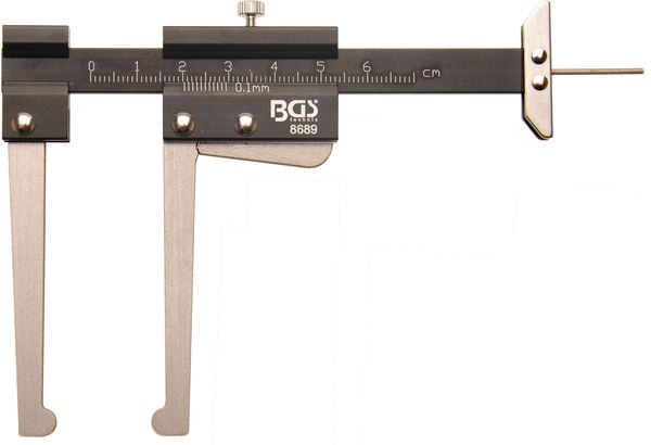 Subler, uzura disc de frana 0-60 mm