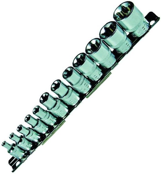 Cap cheie tubulara Torx E4-E20 set 12 piese