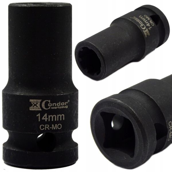 Cap chei tubulare etrier frana 7 dinti 14 mm Audi