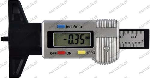 Dispozitiv de verificare, presiune pneuri/adancime profil 0-25 mm