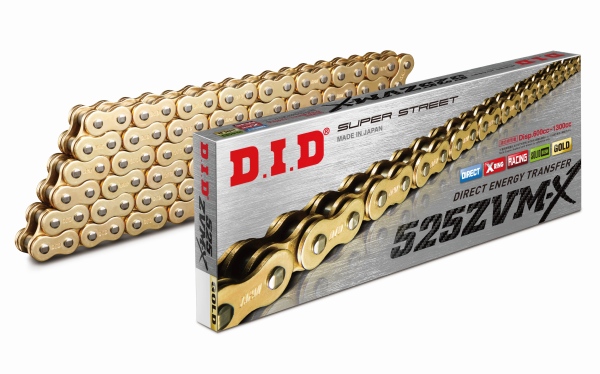 Lant MOTRIC MOTO. DID 525 X-RING (4629AN) (ROZKUTY+OGNIWO)