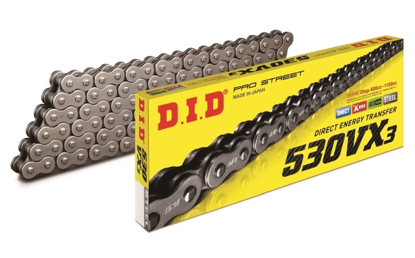 Lant MOTRIC MOTO. DID 530 X-RING (4100AN) (ROZKUTY+OGNIWO)