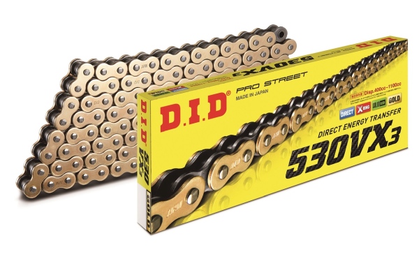 Lant MOTRIC MOTO. DID 530 X-RING (4100AN) (ZAKUTY)
