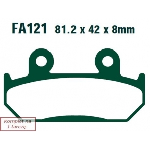 Plăcuţe de frână 81x42 mm