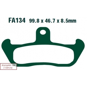 Plăcuţe de frână 100x47 mm