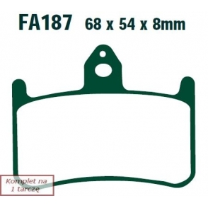 Plăcuțe de frână 68x54 mm
