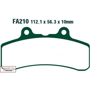 Plăcuțe de frână 112x56 mm
