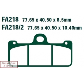 Plăcuțe de frână 78x41 mm