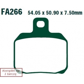 Plăcuțe de frână 51x54 mm