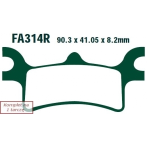 Plăcuțe de frână 90x41 mm