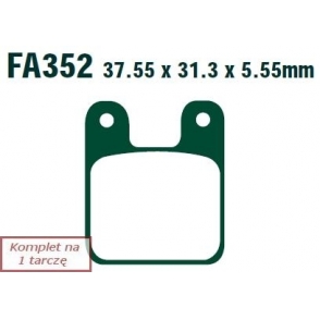 Plăcuțe de frână 38x31 mm