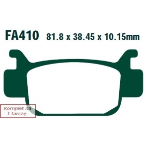 Plăcuțe de frână 82x38 mm