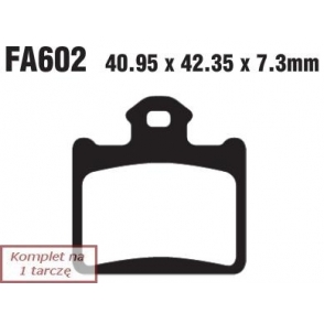 Plăcuțe de frână 41x42 mm