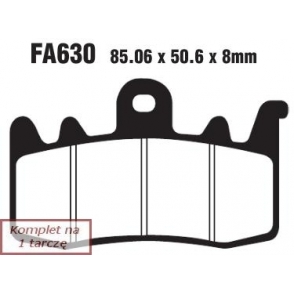 Plăcuțe frână 85x51 mm