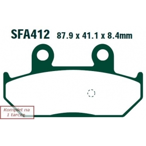 Plăcuțe de frână 88x41 mm