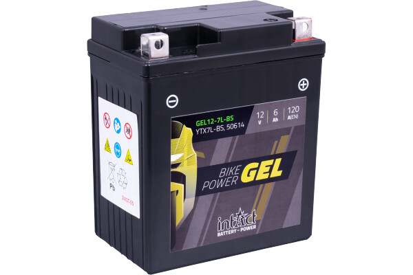 Baterie pornire motocicleta 12V 6AH 120A GEL 114x71x131 mm