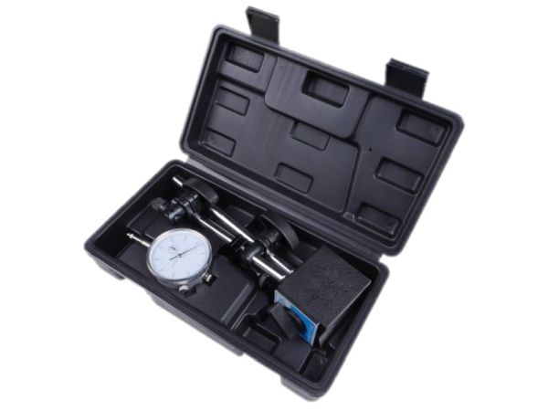 Ceas comparator 0-10 mm 0,01 mm pe suport magnetic