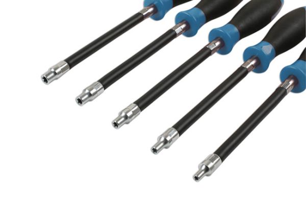 Surubelnita torx flexibila 5 piese E4 E5 E6 E7
