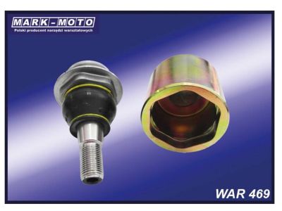 Adaptor, sculă demontare bolţuri fuzetă Renault Master III Opel Movano B