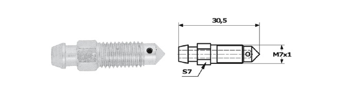Surub/supapa aerisire