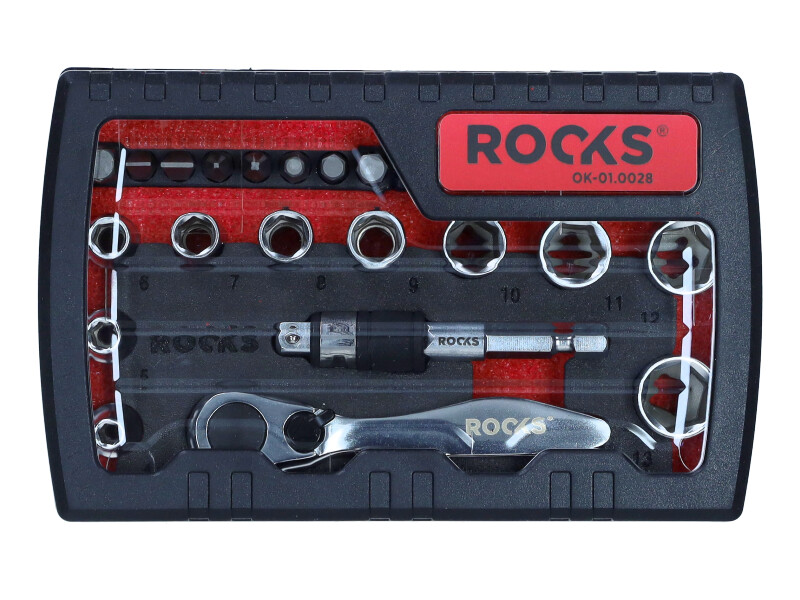 Set scule 1/4'' 28 piese