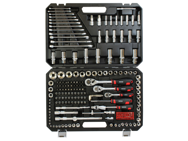 Set scule 1/2'', 3/8'', 1/4'' 216 piese