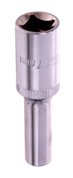 Tubulara de impact hexgonala lunga 3/8'' 7 mm