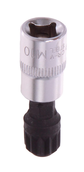 Cap inel 1/4" spline M10