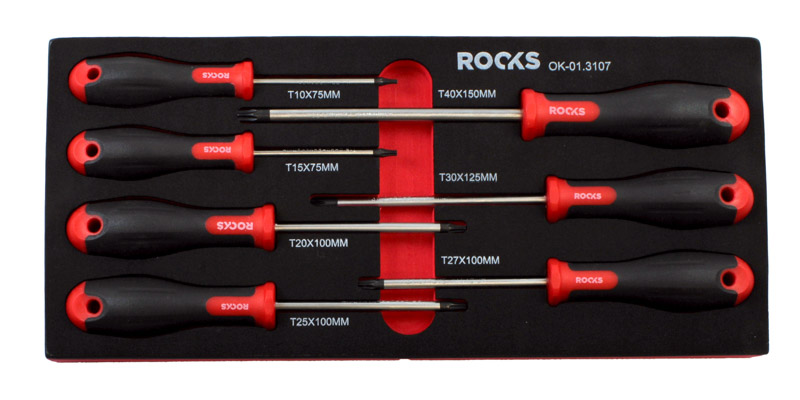 Insert with equipment for a workshop trolley