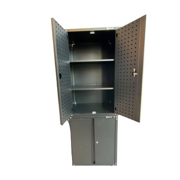 Set mobilier pentru atelier negru 36 piese
