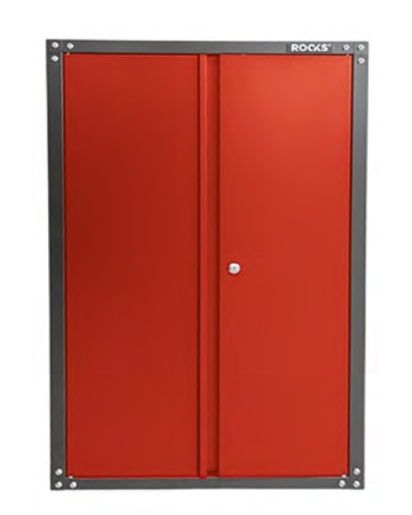 Dulap scule 2D XL roșu 67,5x46,5x102,5 cm