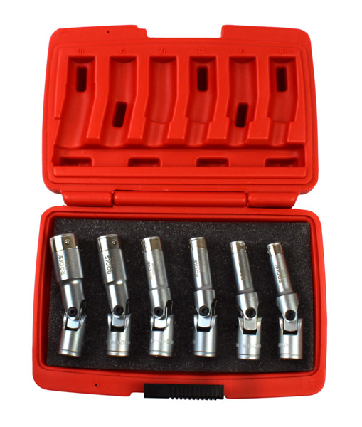 Set chei tubulare bujie 3/8" 6 piese