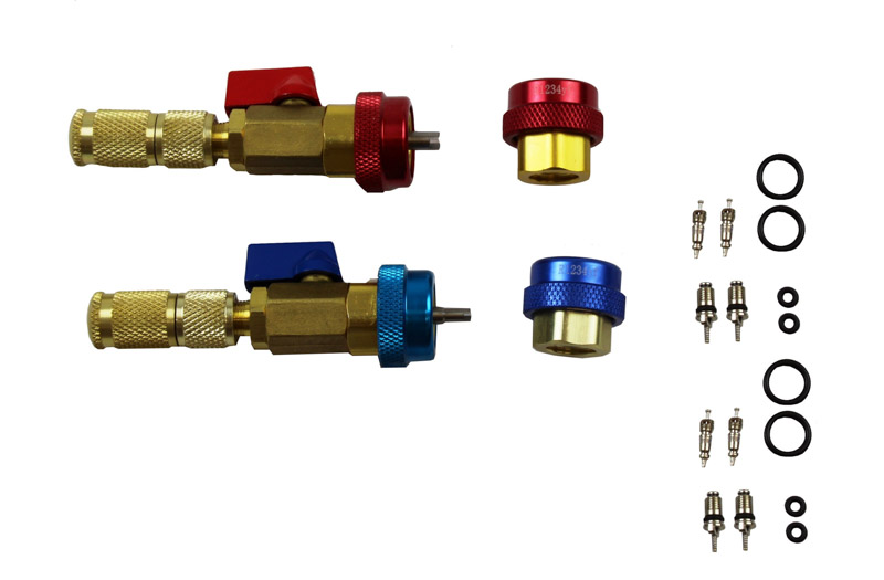 Set nucleu supapă, ventil service HP/LP R1234YF și R134A