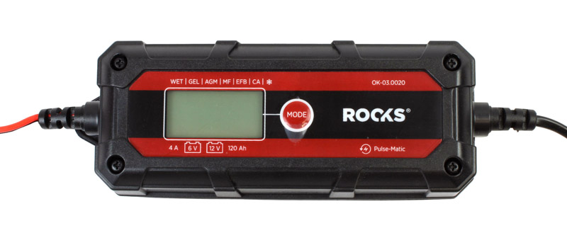Redresor 6V 12V 4A 120 Ah LCD