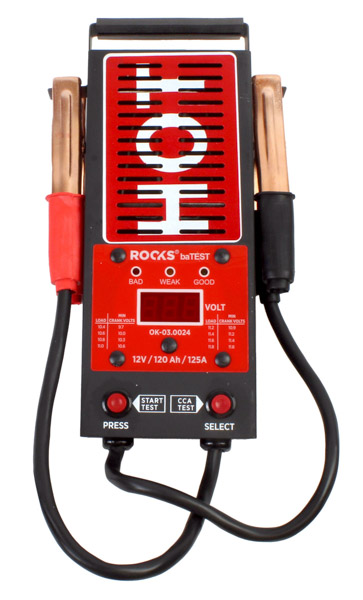 Tester baterie digital 12V 100A 200-1000 CCA 120 Ah