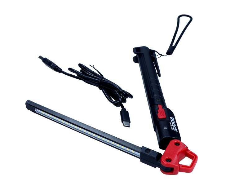 Lampa de mana unghiulata 300/600 lm 1600 mAh