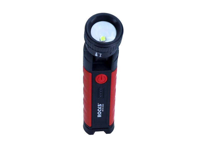 Lampa de mana atelier cu zoom angular 1000 lm 2500 mAh flex