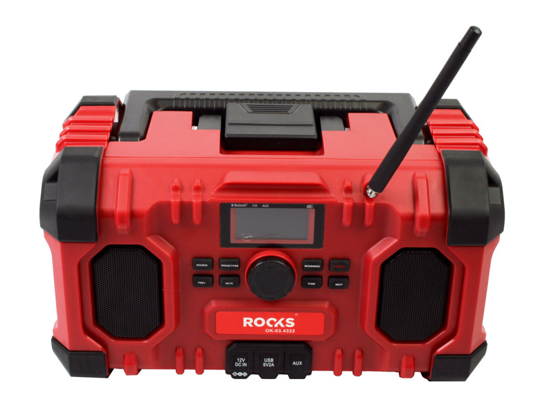 Radio 20V BT DAB+ 15W set 1x2Ah