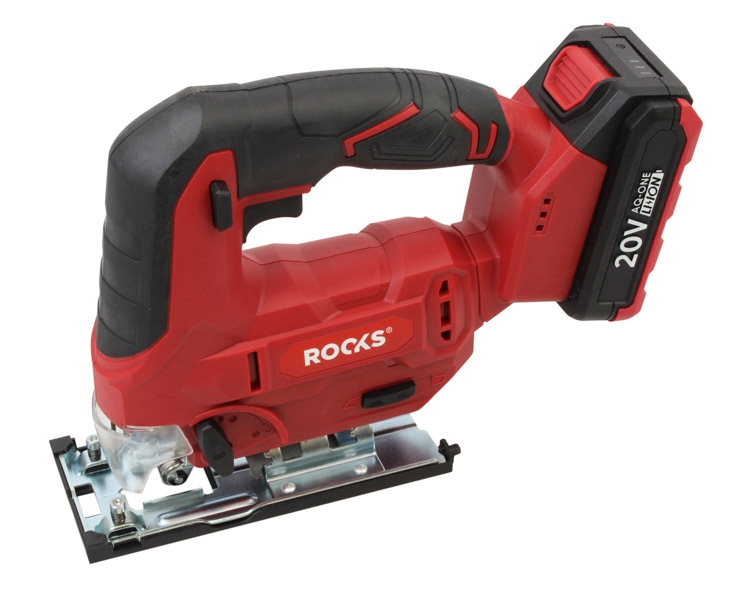Fierăstrău sabie 20V 500-3000 RPM cursă 19 mm set 1x2Ah