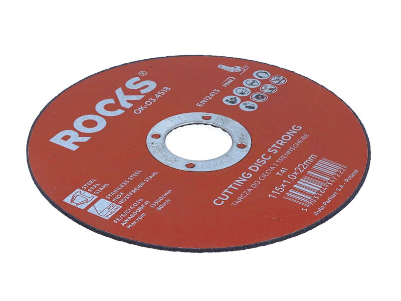 Disc debitare, polizor unghiular
