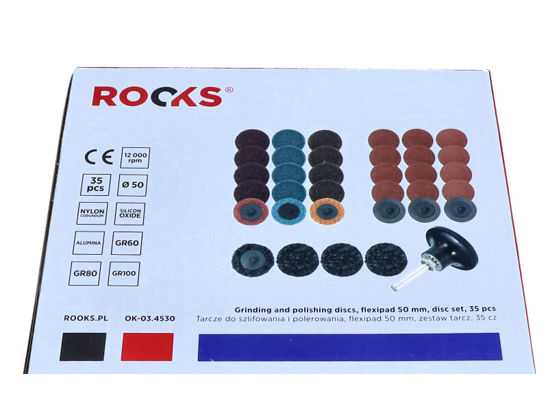 Disc slefuire 50 mm set 35 piese