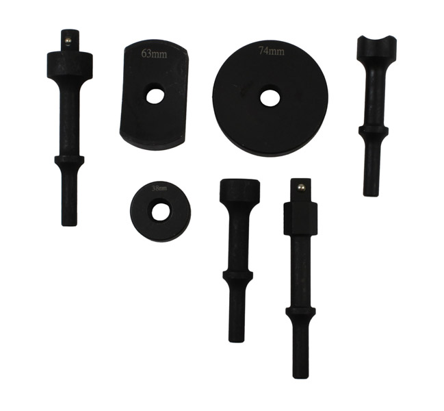 Extractor șasiu cu percuție set 7 piese