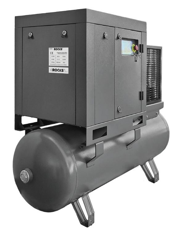 Compresor aer comprimat cu șurub 300 L 230V invertor