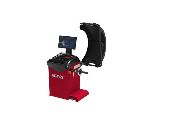 Aparat de echilibrat roti 3D LCD clește pneumatic