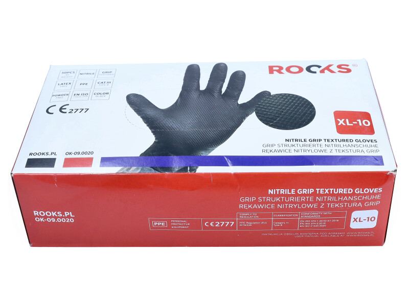 Mănuși nitril mărimea XL set 50 bucăți
