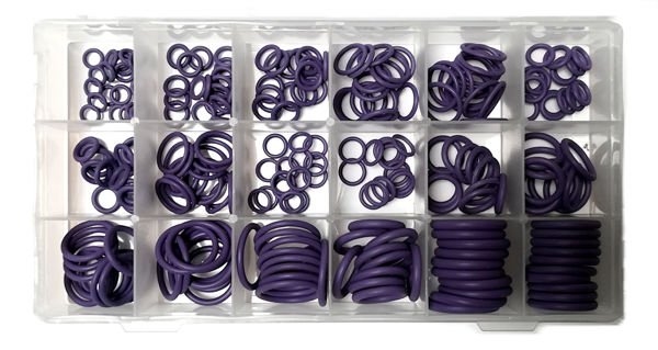 Set inel etansare 265 bucati O-ring violet