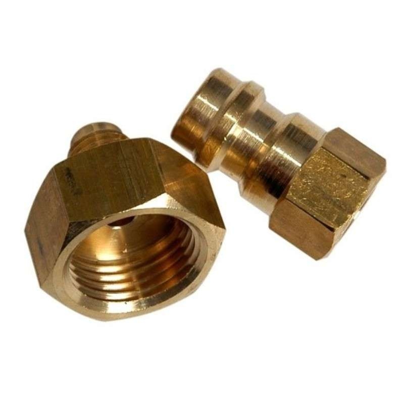 Adaptor butelie agent racire R134A W21,8x1/14x13 mm + 1/4 SAE