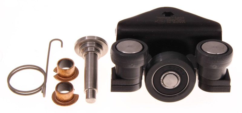 Ghidaj cu role, usa glisanta
