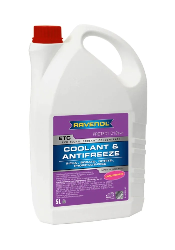 Antigel RAVENOL G12EVO 5L
